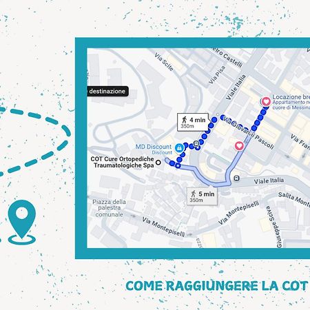 Appartamento Nel Cuore Di Месина Екстериор снимка